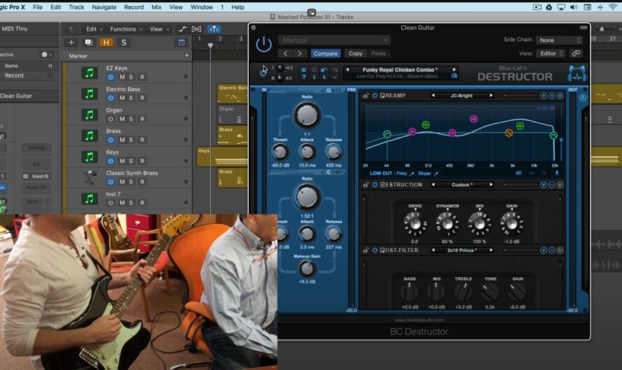 Destructor In the Studio – Part 1 : Clean Guitar Tones