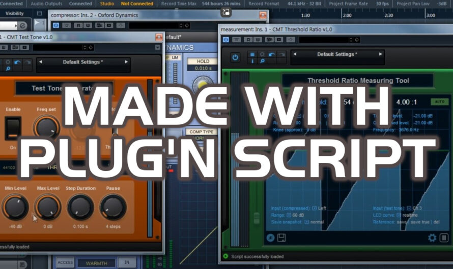 Compressor Measurement Toolbox: Made With Plug’n Script