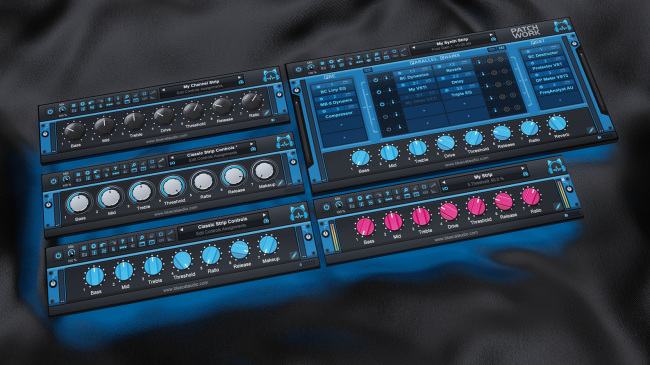 Blue Cat's PatchWork - Create your own channel strips with macro controls